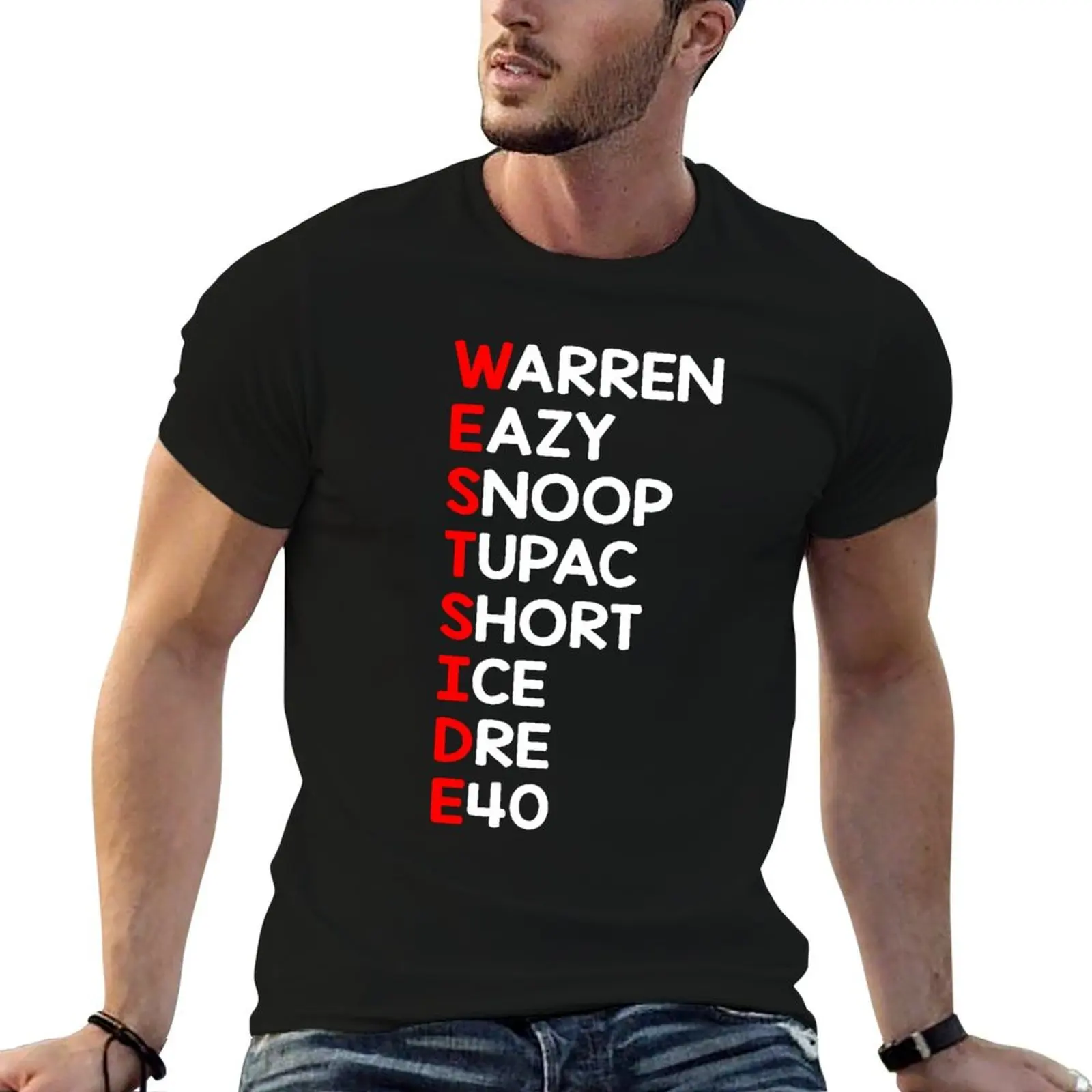 Фото warren eazy snoop tupac короткая футболка ice dre e40 мужская футболка дизайнерская мужская футболка из тяжелого хлопка футболка №4