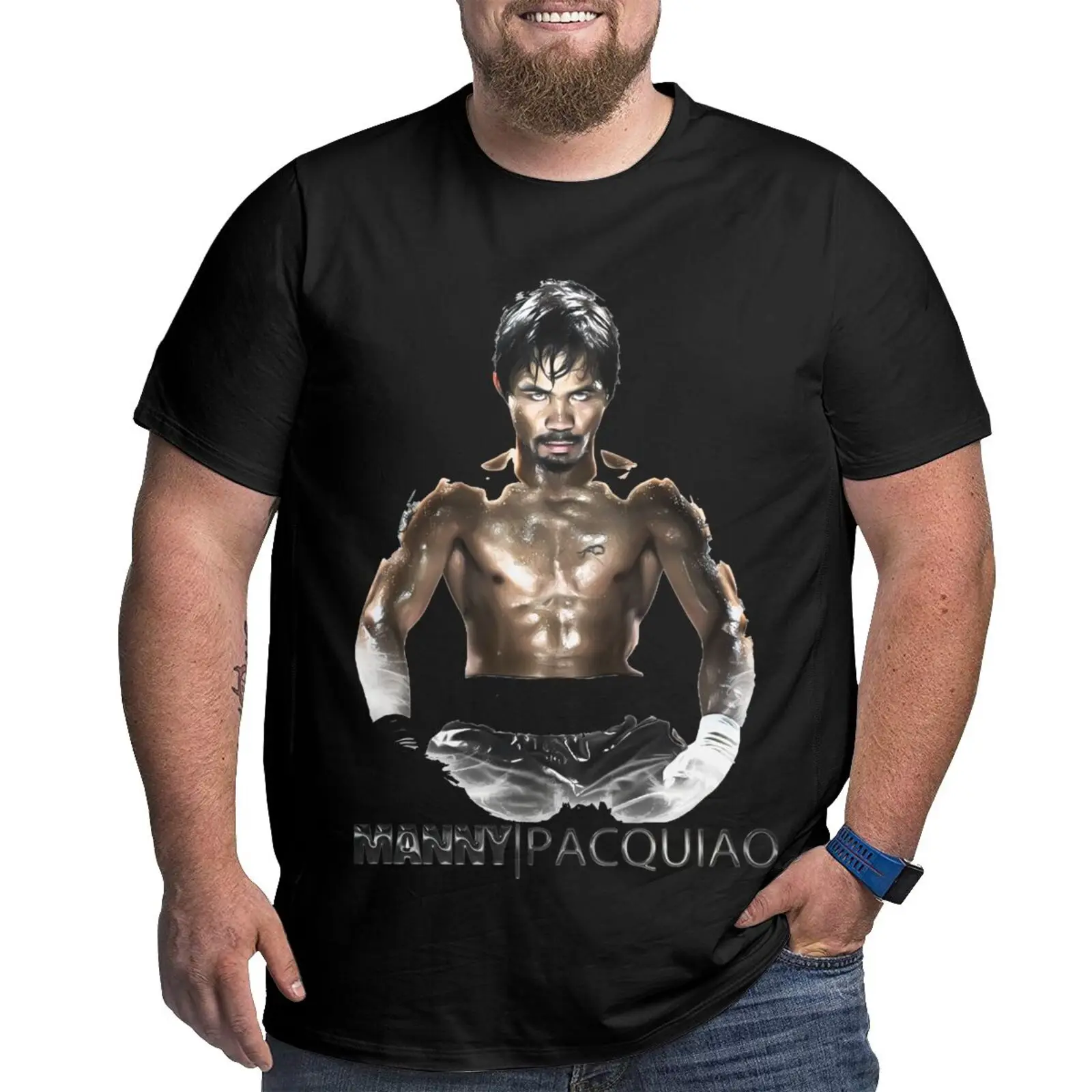 

Manny Pacquiao Graphic Sz Pacquiao футболка Оверсайз Футболки для мужчин футболки для женщин блузка Футболка мужская одежда гранж