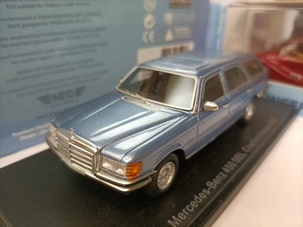 

Модель 1/43 года, модель автомобиля Neo универсал Benz 450SEL Crayford 1976, Высококачественная коллекция, декоративный подарок