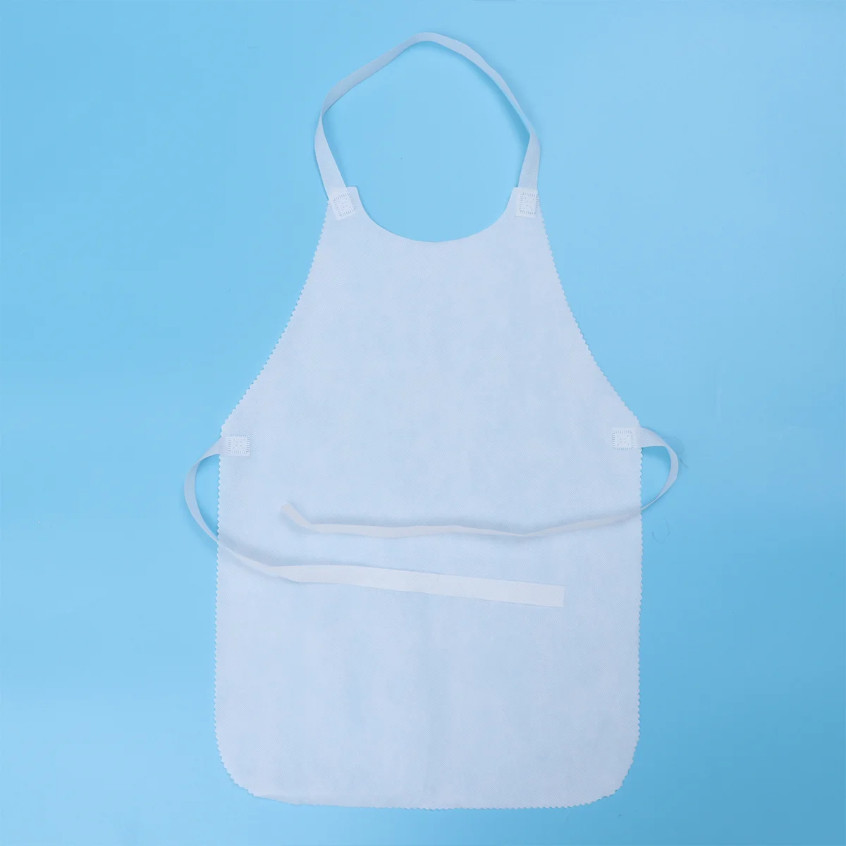 

10pcs One-time Working Aprons Non Woven Pinafores for Home Drawing Restaurant