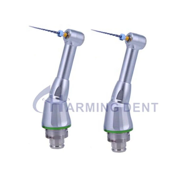 Зубная эндомоторная головка с углом наклона/головка возвратно-поступательным