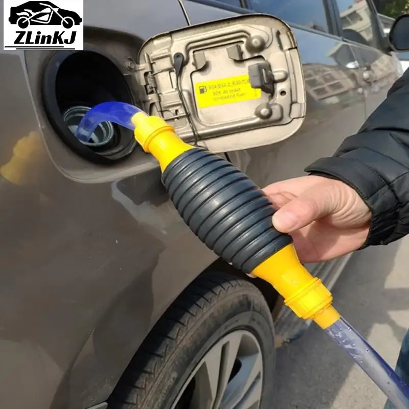 

Universal Car Portable Manual Fuel Pump Transfer Hand Primer for Gas Gasoline