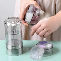 6 in 1 cosmetic refillable bottles cream toner bottling set business travel lotion transparent storage bottle spray containers