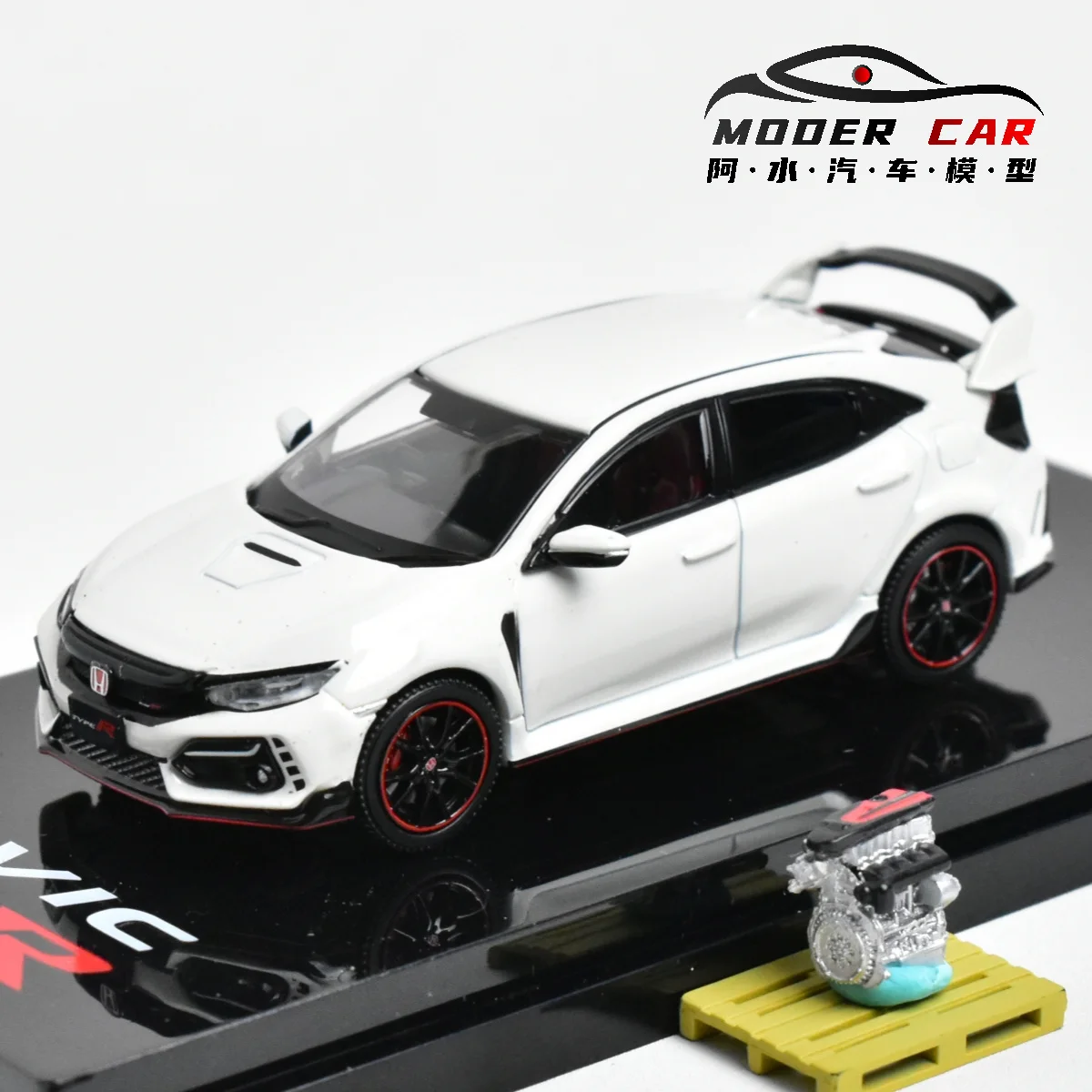 Модель автомобиля HJ 1:64 CIVIC FK8 FK7