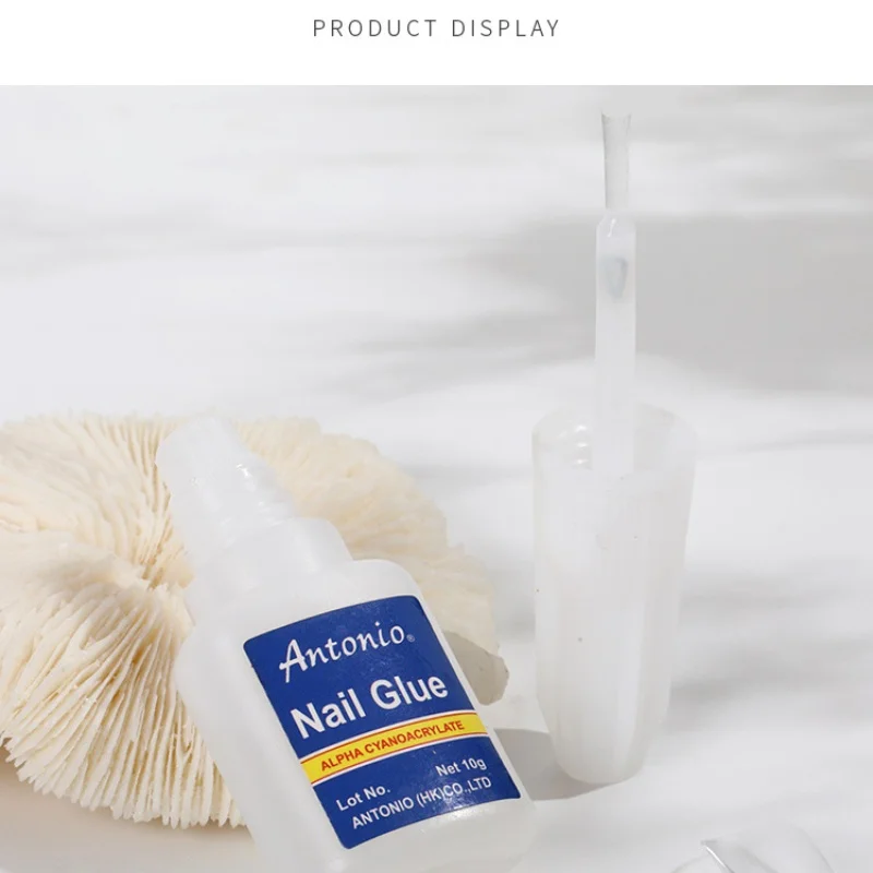 10 г в бутылке с клеевой кистью искусственный клей для ногтей фольги инструмент