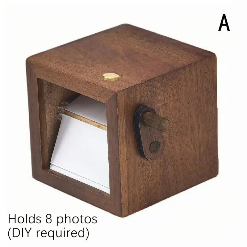 

Механический деревянный фотоальбом