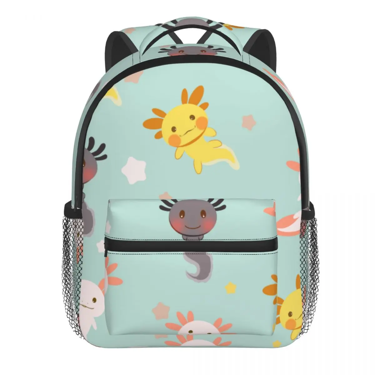 Kids Backpack Cute Axolot Kindergarten Children Mochila School Bag