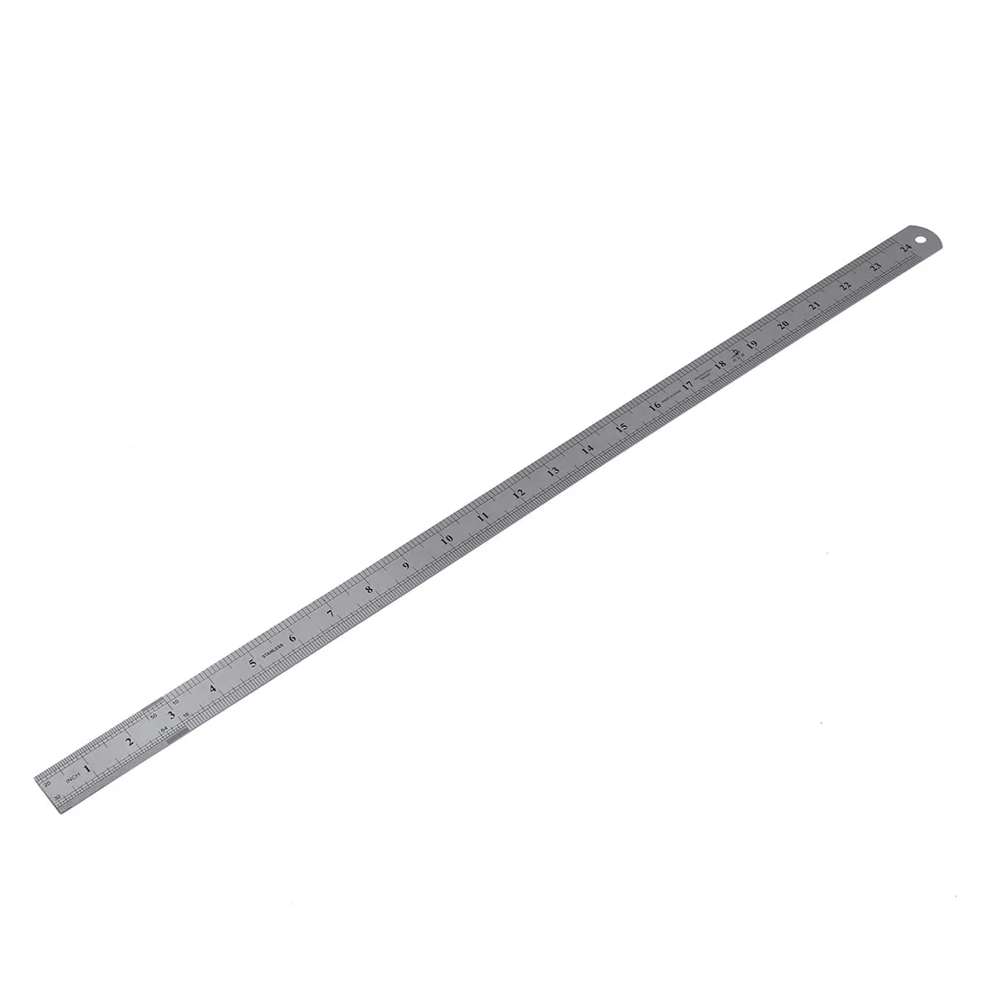 

60cm Stainless Metal Measuring Straight Ruler