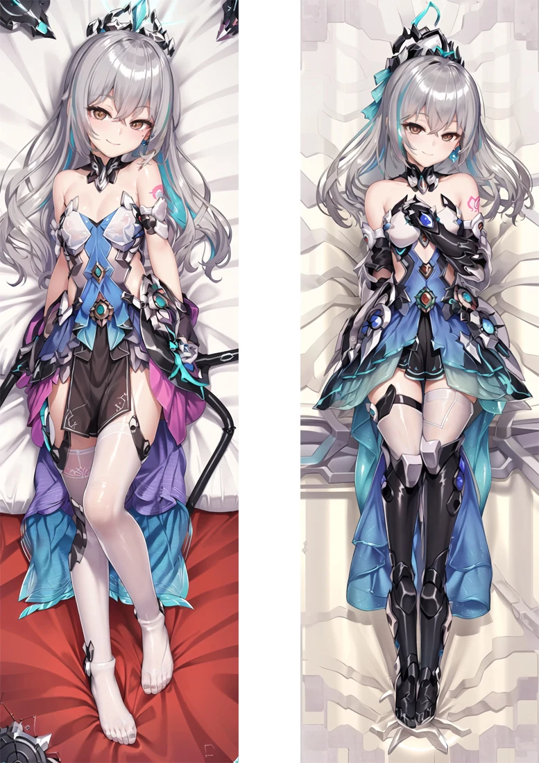 Аниме Honkai Impact Броня Зайк Dakimakura Waifu наволочка 2-сторонний декор с принтом шарнирная