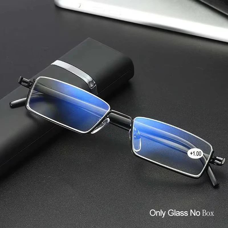 Унисекс Металлические Очки Для Чтения С Защитой От Синего Света ...