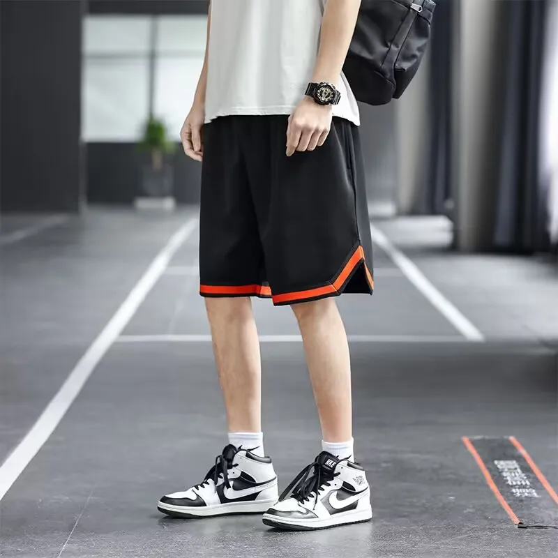 Summer men's shorts casual breathable quick-drying sports pants men's jogging fitness basketball training shorts