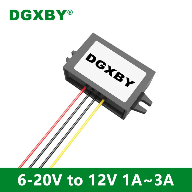 

12V to 12V 1A 2A 3A battery voltage regulator 6V-20V to 12V automatic boost converter CE certification