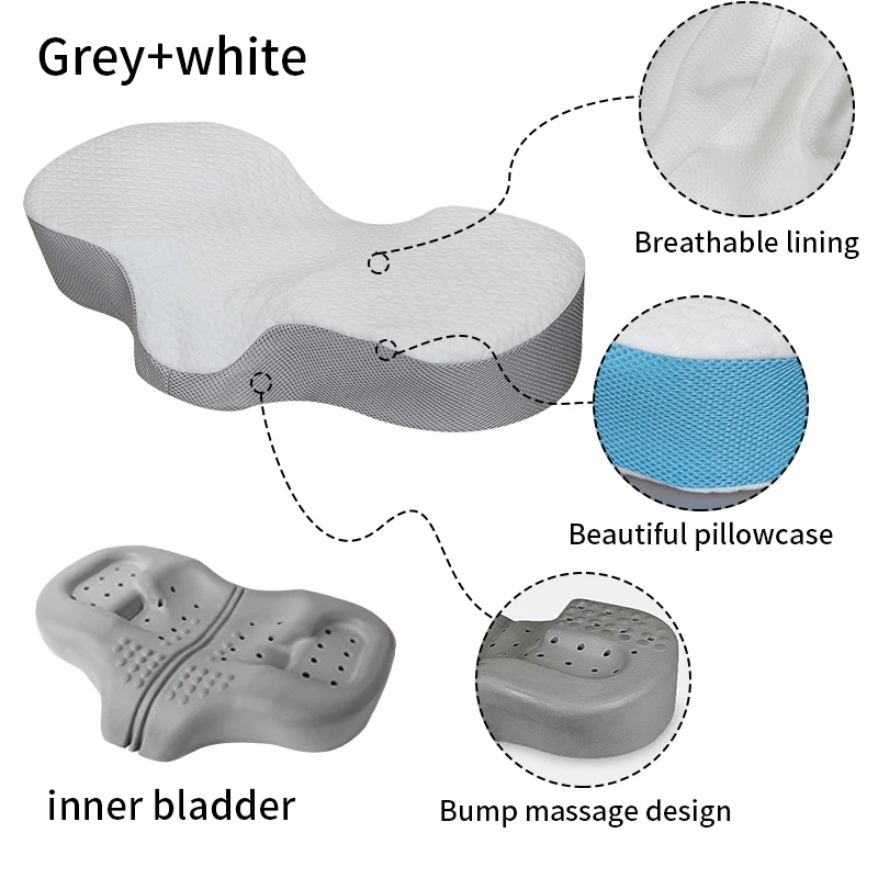 

Ортопедическая подушка YOMDID для шеи из хлопковой пены