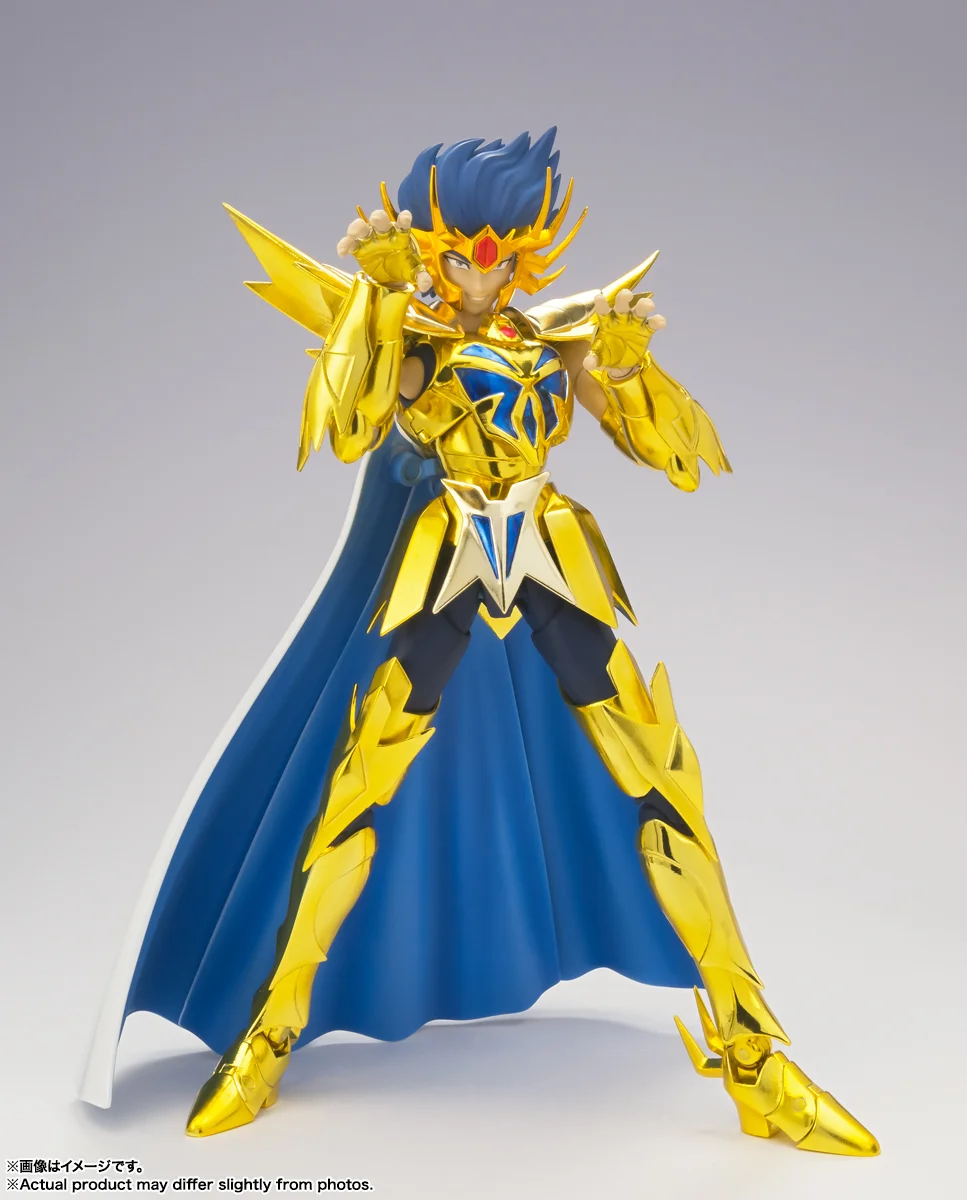 

In Stock Anime Original Saint Seiya SAINT CLOTH MYTH EX CANCER DEATH MASK REVIVAL Ver. PVC Action Figure Cute Toys for Children