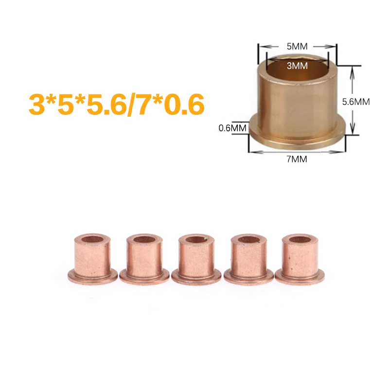 

5 шт. самосмазывающиеся подшипники из меди