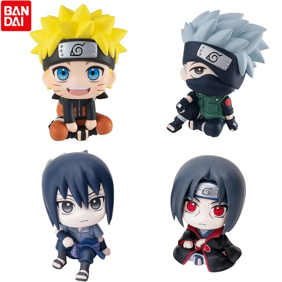 

4pcs/set Anime Figure Free Shipping Items Kawaii Children Toys for Boys Action Figures Naruto Figurine Toy Kids Accessories