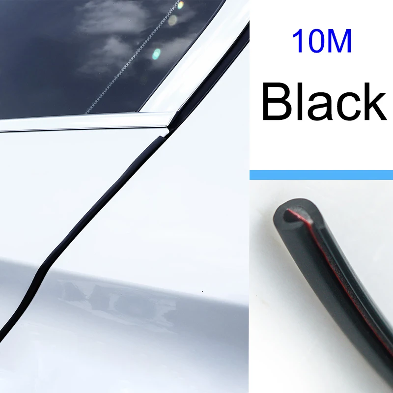 

Универсальная U-образная защита дверей автомобиля, противоударная полоса для дверей автомобиля, защита края, накладка, молдинговая полоса, резиновый бампер от царапин