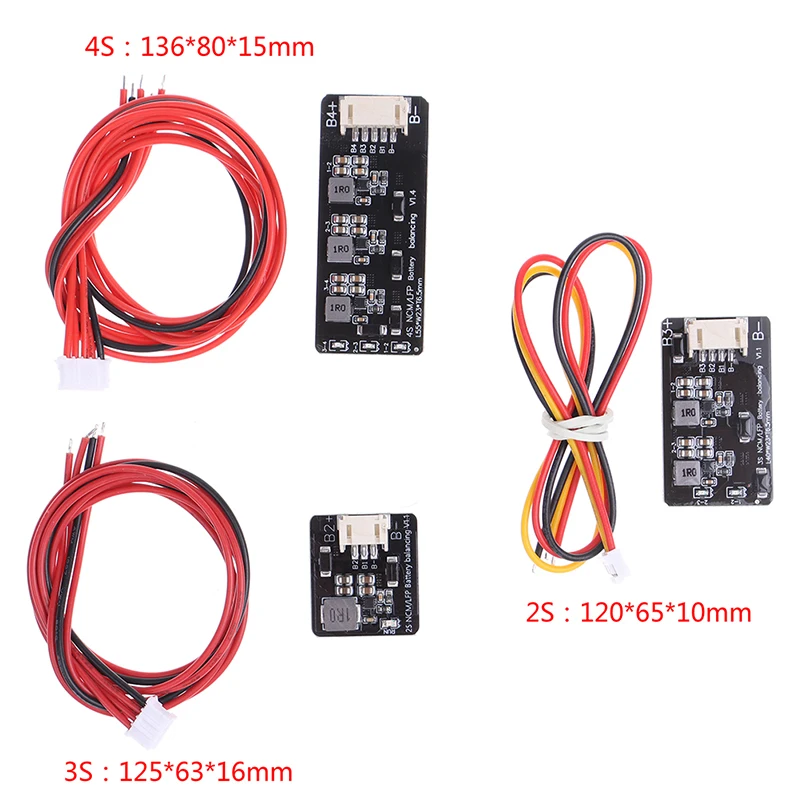 

2S 3S 4S Active Balancer Board 1.2A Lifepo4 Lipo Li-ion Lithium Battery Energy Transfer Equalizer Module Inductive Version