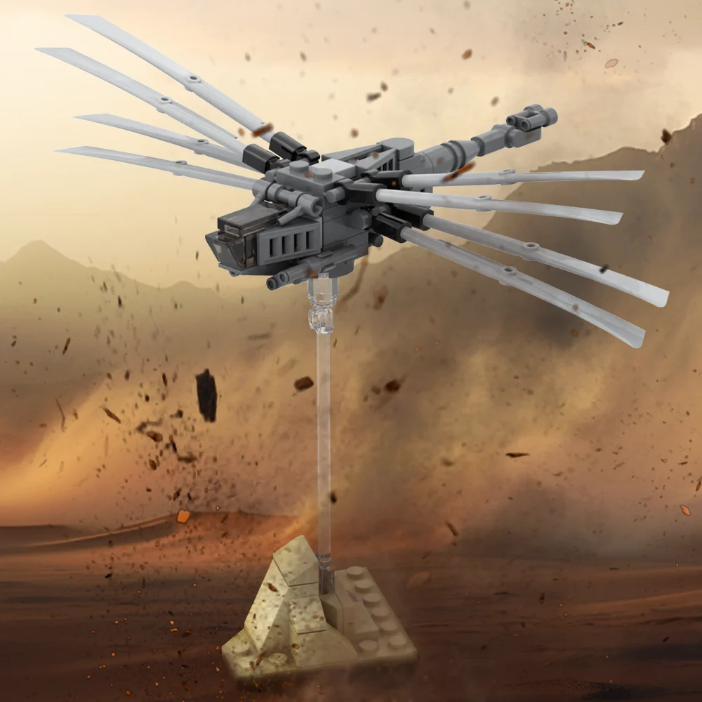 Модель самолета MOC ОРНИТОПТЕР Atreides Королевский модель кирпичи самолет