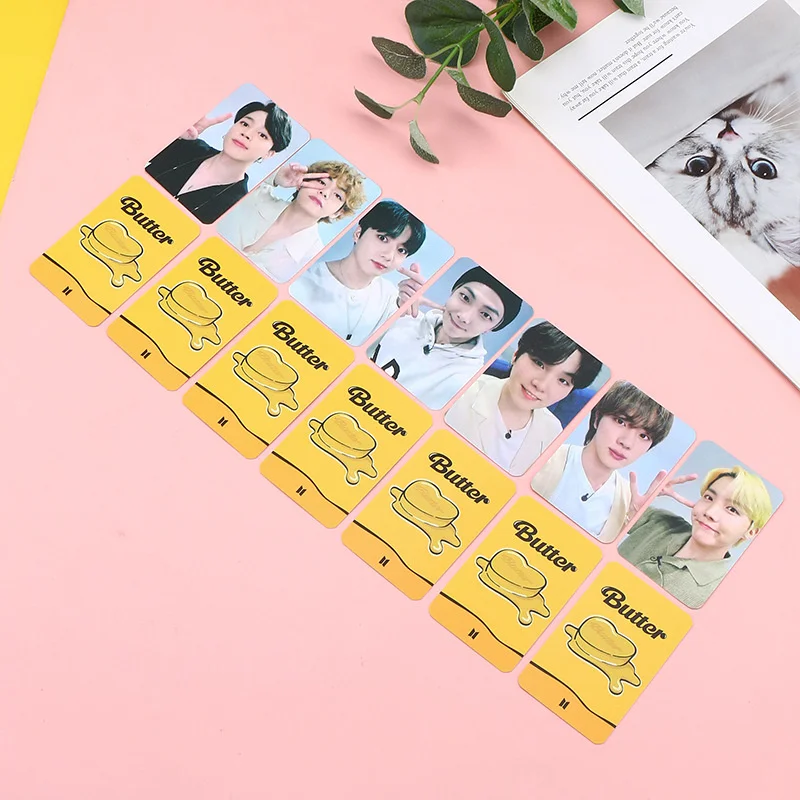 

KPOP Bulletproof boynew album butter new meeting Limited card cover small card random card peripheral