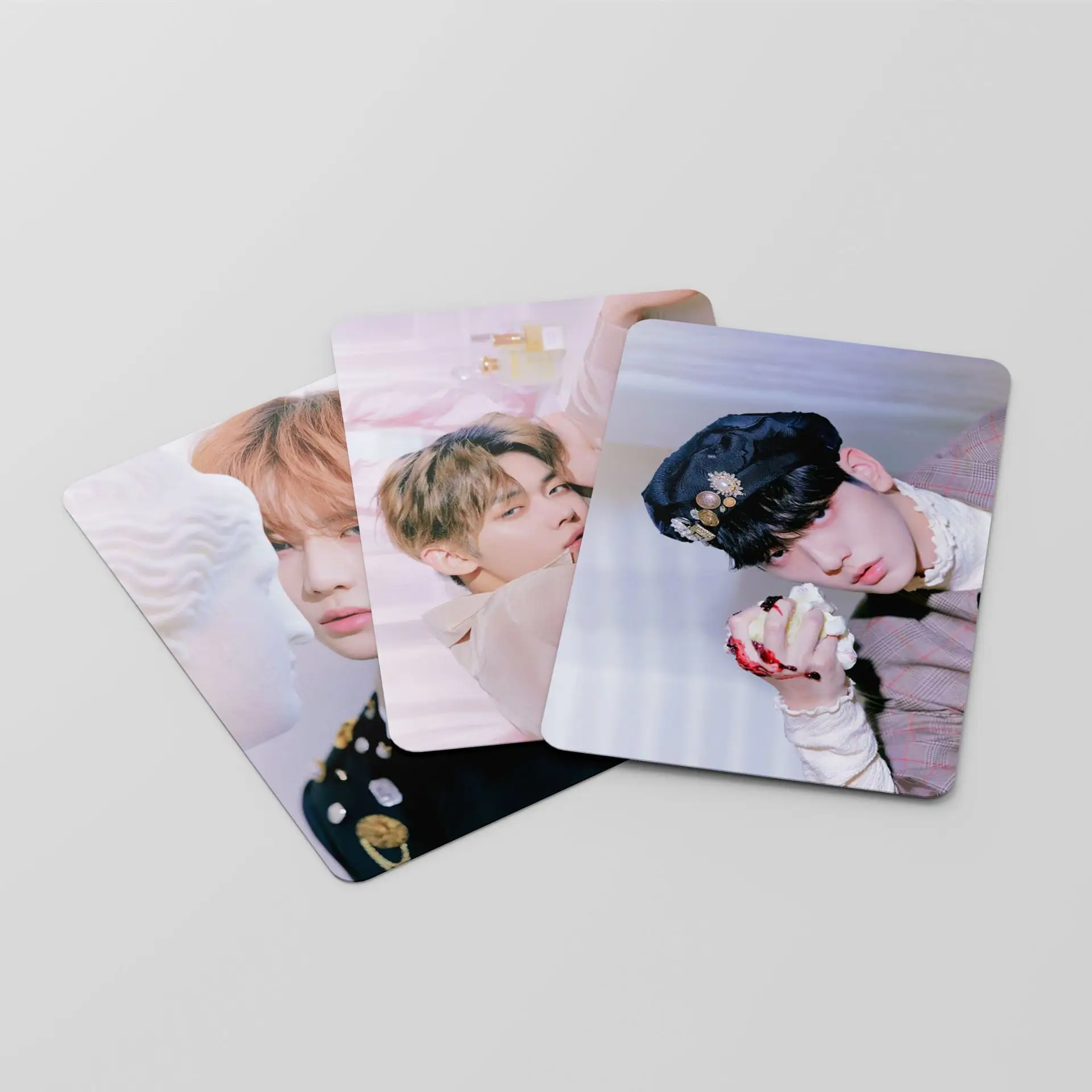 New 55Pcs/set KPOP EXO New OBSESSION 6th Album Photo Card Self Made LOMO Card Photocard images - 6