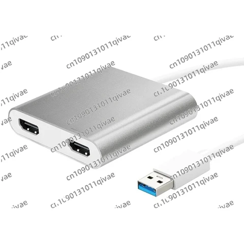 Внешняя видеокарта 365, USB3.0 на 2-канальный двойной дисплей 2K4K, поддержка