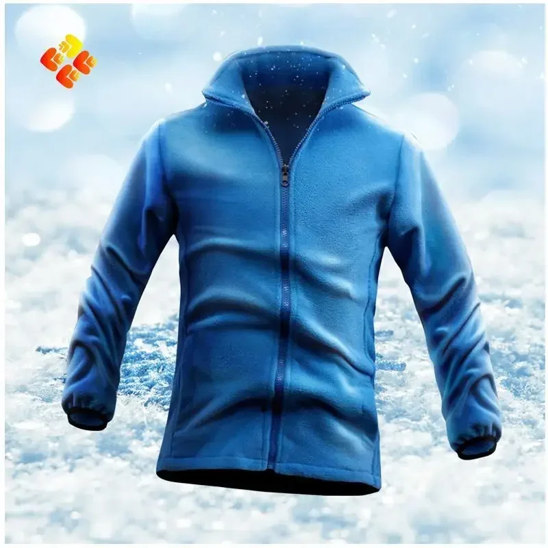 Customized three in one thick reflective jacket with winter stormtrooper windproof work suit printed logo