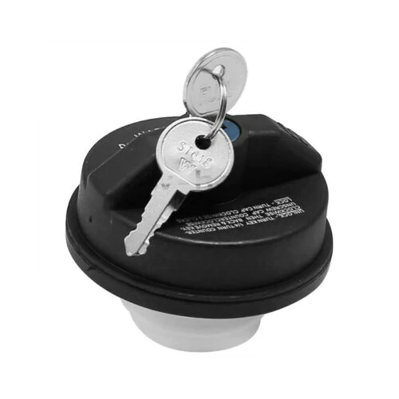 

Fuel Tank Cap Cover with Lock for Dodge Ram 1500 Jeep Commander Chrysler Dakota 2001-2011 5278655AB Tank Covers 2 x Keys