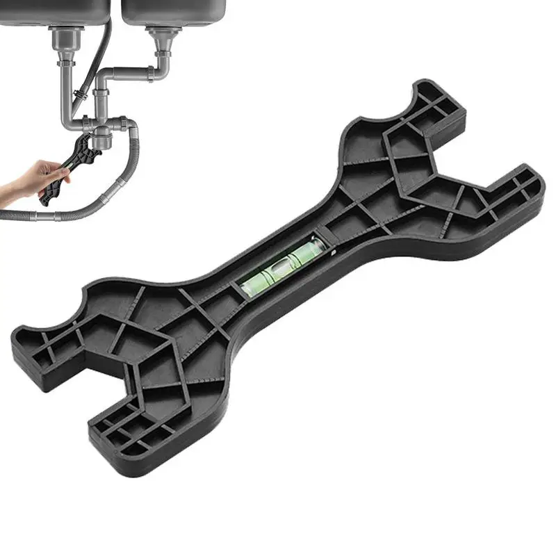 

Многофункциональный душевой ключ с двойной головкой, легкий гаечный ключ из пластика высокой плотности для ванной комнаты, предметы интерьера