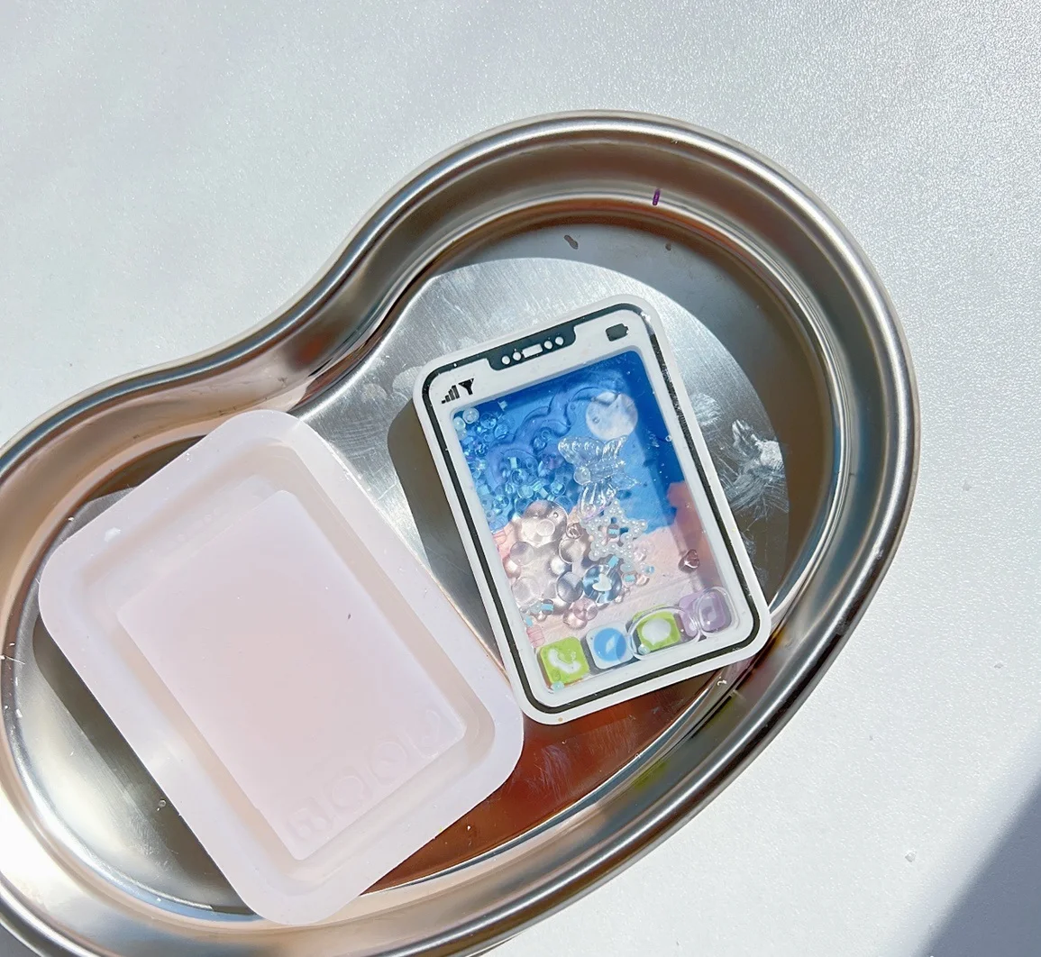 Wsy-299 телефон зыбучий песок смола шейкер форма для мобильного телефона