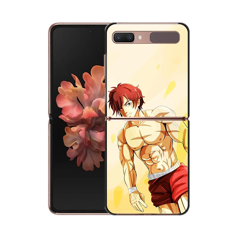 Жесткие чехлы для телефонов Samsung Z Flip 6 5 4 3 Galaxy Flip6 5G Flip5 Flip4 Flip3 Мультяшные Чехлы Hanma PC