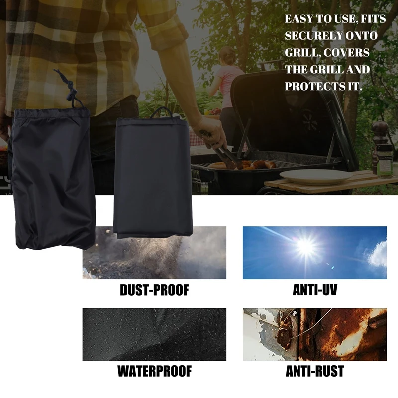 Водонепроницаемый чехол для барбекю тележка гриль Weber Q1000 Q2000 Series защита от