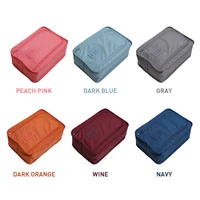 portable shoes storage bags travel cosmetic clothing pouch waterproof home shoes organizer bag dust proof luggage shoes box
