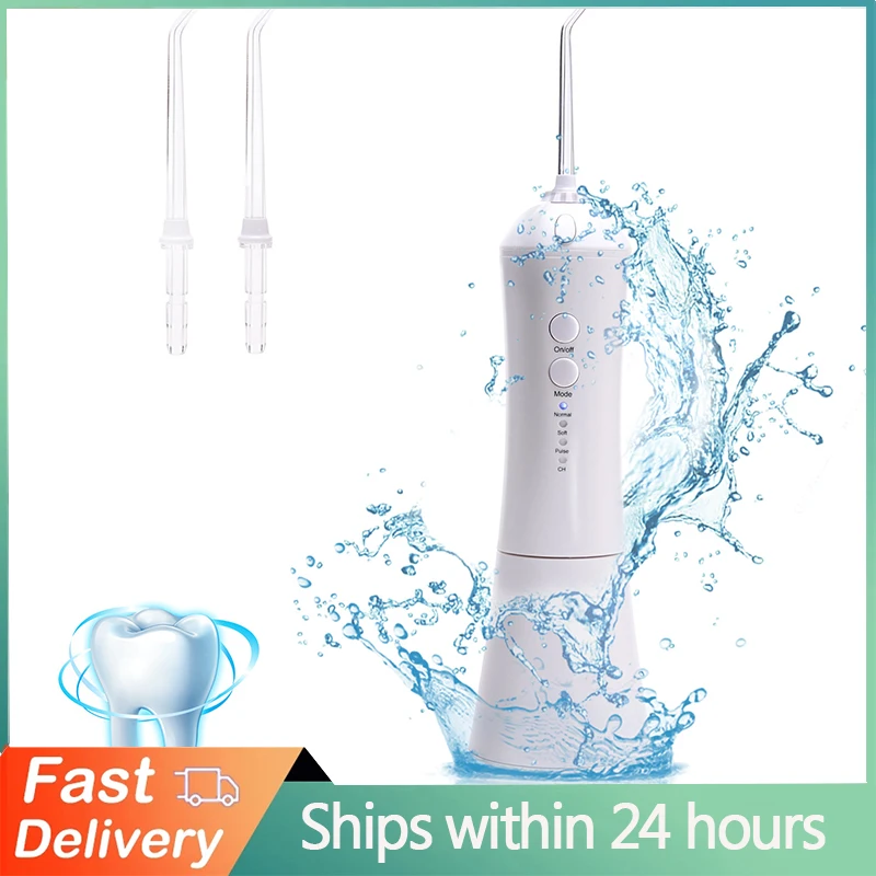 

3 Nozzles Water Flosser Dental Oral Irrigator Travel IPX7 Electric Professional Blanqueador Dental Teeth Whitening Odontologia