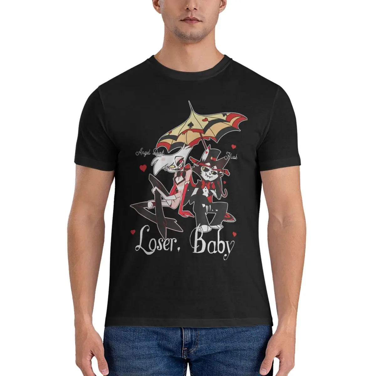 Мужские футболки H-Hazbins Hotels 100% хлопок одежда винтажные с коротким рукавом и