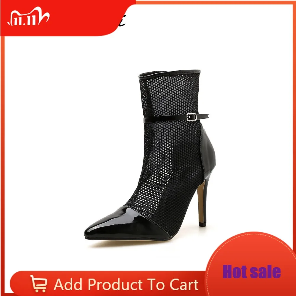 Босоножки женские с вырезами модные туфли-лодочки на высоком каблуке обувь для