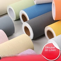 2m5m solid color thickened wallpaper student dormitory wallpaper self adhesive tape pvc furniture wall renovation wall stickers