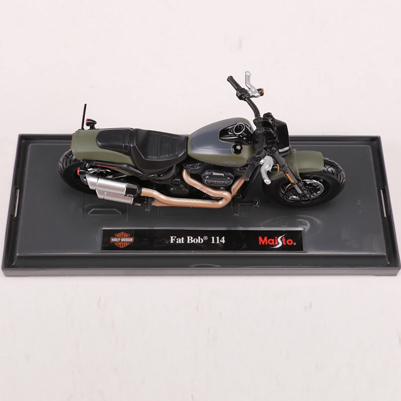Модель автомобиля Maisto 1:18 2022 Fat Bob 114 из сплава