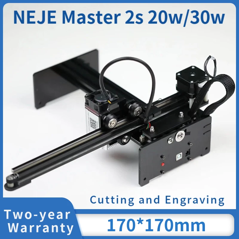 NEJE Master 2S 30W desktop Laser Engraver and Cutter-Laser Engraving Machine Cutting With 32-Bit -Laser Printer-Laser CNC Router