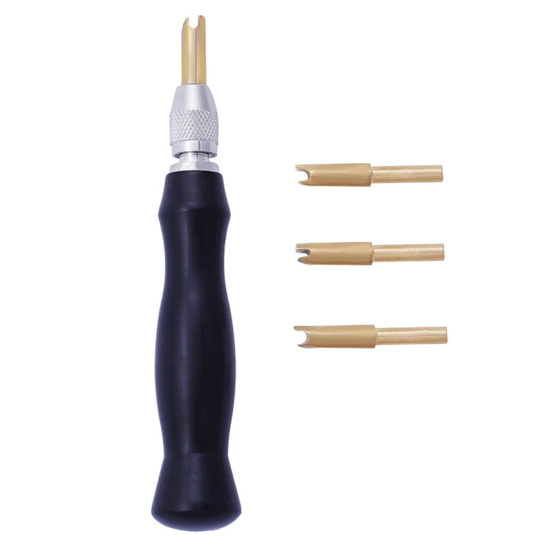 Набор резаков для кожевенного края со сменной латунной головкой 1 5-2-2 5-3 мм машина