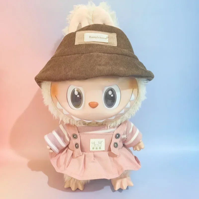 Экшн-фигурка Labubu 38 см игрушки для кукол одежда повседневный костюм комбинезон