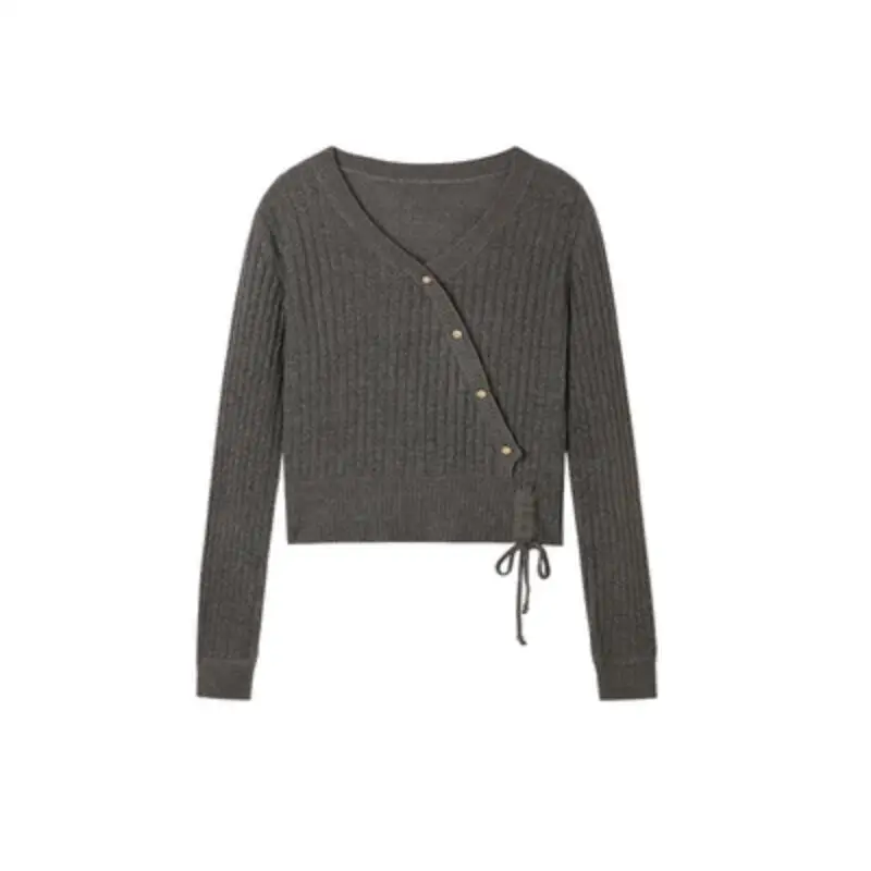 

Long sleeved knitwear for women in early autumn 2022 New style slim sweater design top