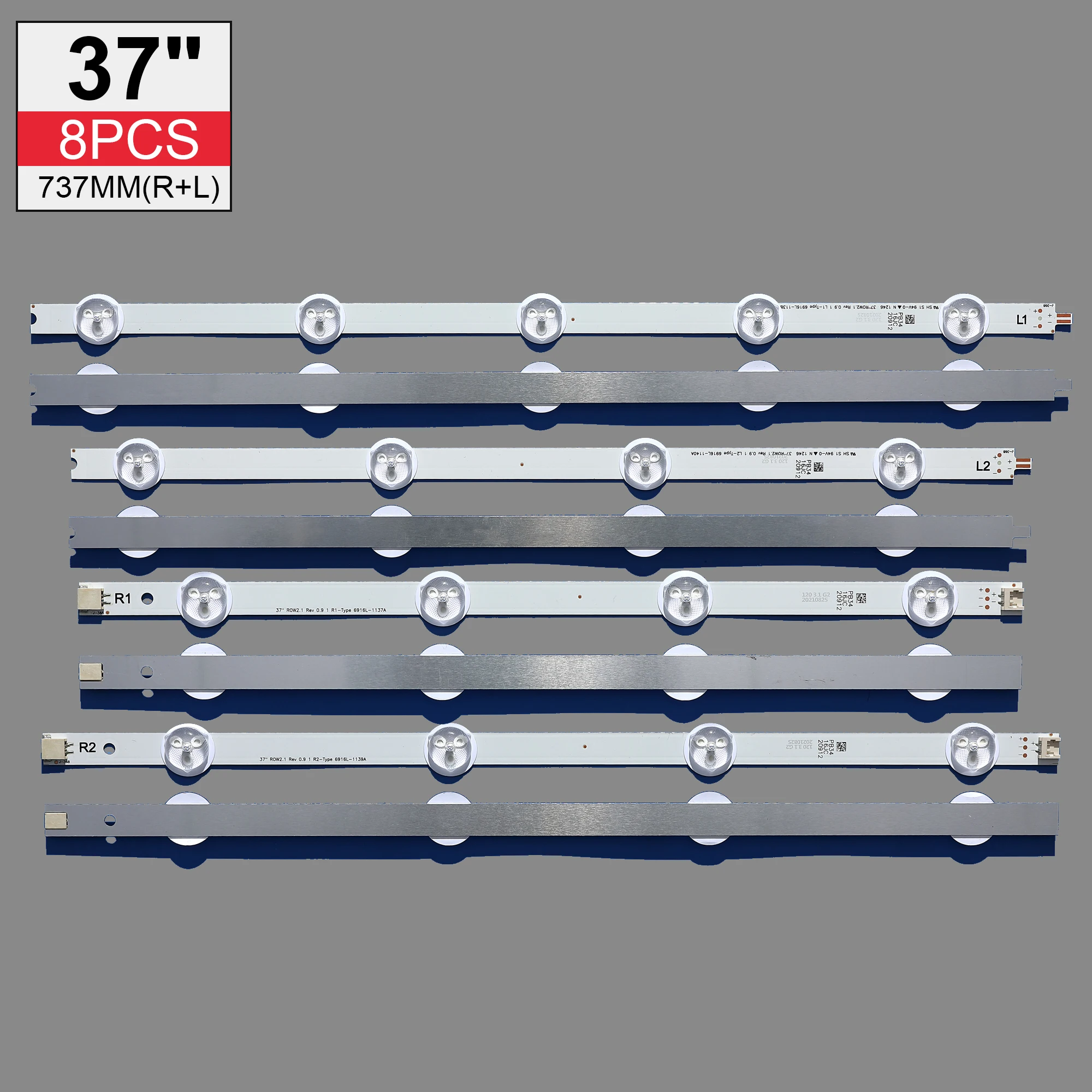 24pcs Original New LED Backlight For LIG tv 37LN5403 37LN540B 37LN541U 37LA613V 37LA615V LATWT370R 6916L-1138A 1137A 1139A 1140A