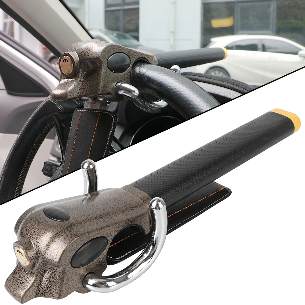 

Protection T-Locks Security Car Locks Foldable Car Steering Wheel Anti-Theft Lock Automobile Steering Lock Car Accessories