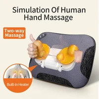 cervical pillow infrared heating shiatsu massage machine back and neck massager for body pain relief relax