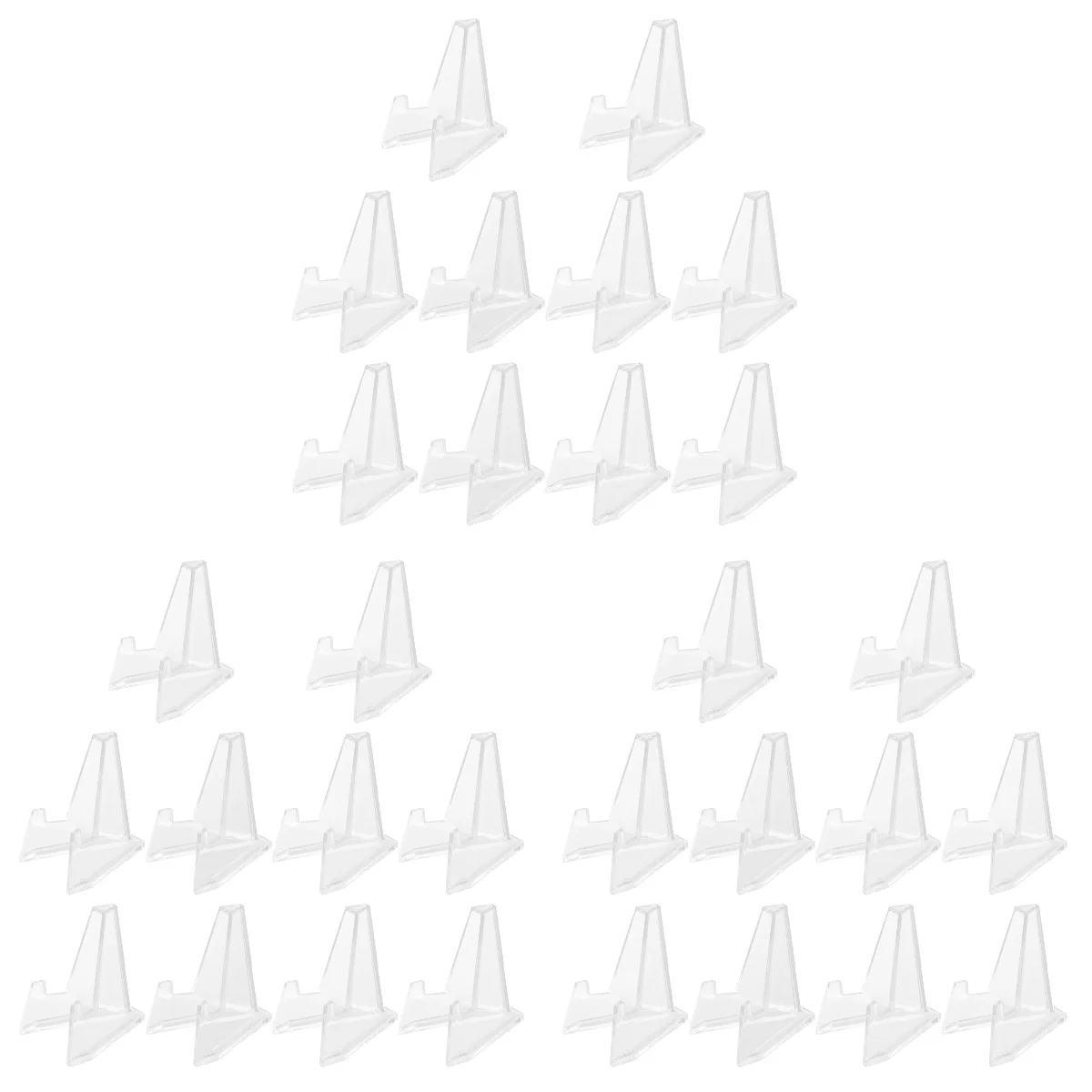 

Прозрачные стойки для бейджей, 30 шт.