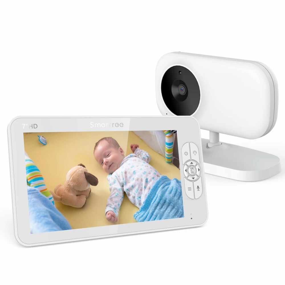 

Smartree Consumer Electronic Babe Monitor Cradle Music Innovative Smart Digital Two Way Audio Baby Monitor