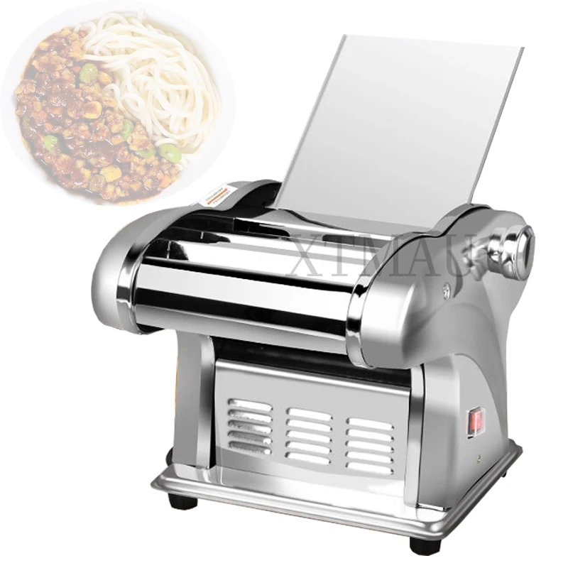 

220v Small Noodle Machine Pasta Lasagne Spaghetti Tagliatelle Maker Machine Wonton Dumpling Skin Maker