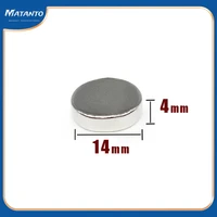 5102050100pcs 144 mm disc round neodymium magnets n35 14x4 mm strong powerful magnets permanent ndfeb magnet disc 14mm4mm