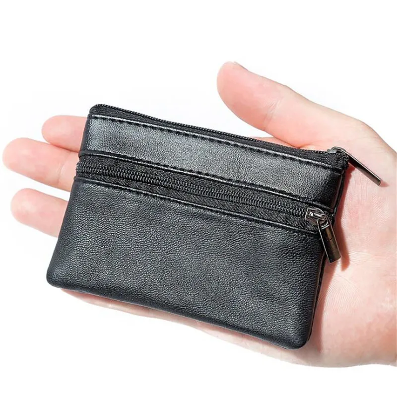 

Women Men Coin Purse Men Small Bag Wallet Change Purses Zipper Money Bags Children Mini Wallets Leather Key Holder Carteira